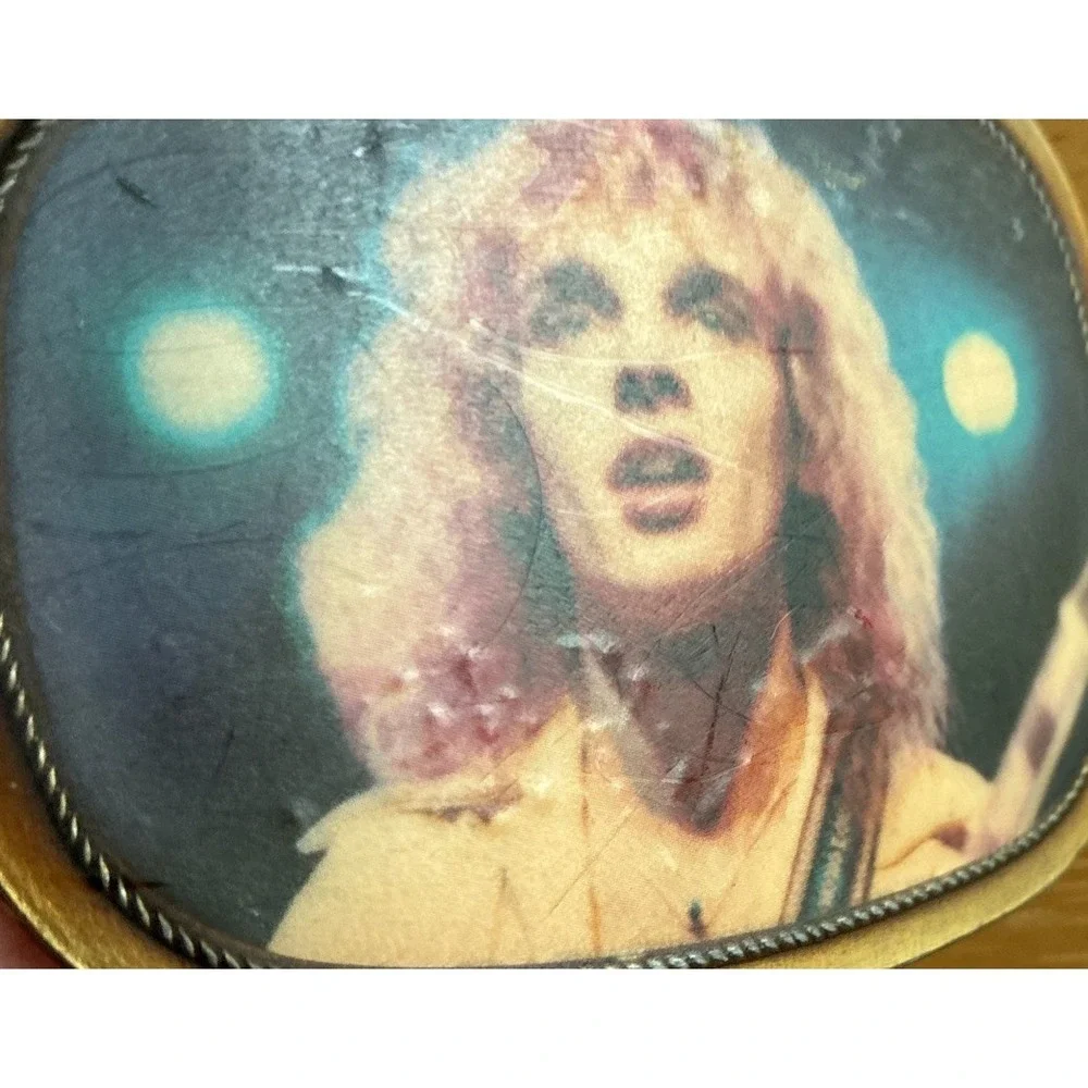 PETER FRAMPTON COMES ALIVE BELT BUCKLE - PACIFICA MFG ©️ 1976